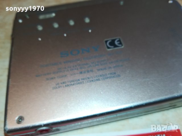 SONY MZ-R37 MINIDISC RECORDER-MADE IN JAPAN 2502221631, снимка 17 - Радиокасетофони, транзистори - 35915165
