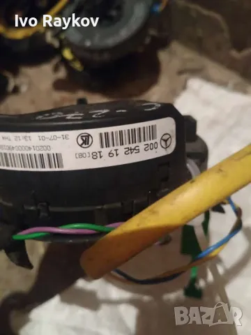 Лентов кабел и ъгъл на завиване от Мерцедес C 270 , 203 460 01 49, снимка 4 - Части - 47387016