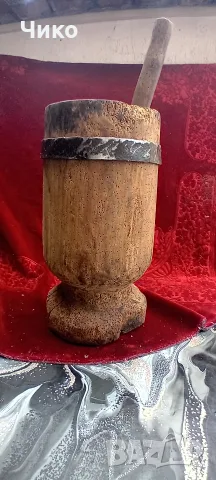 голяма дървена чутура , снимка 6 - Антикварни и старинни предмети - 55850680