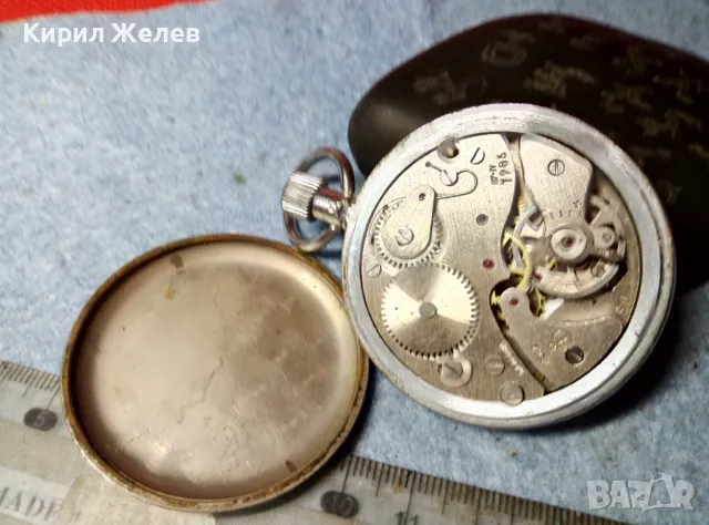 Стар РУСКИ ХРОНОМЕТЪР СЕКУНДОМЕР 15 КАМЪКА MADE in USSR РЯДЪК 1985г. СССР За КОЛЕКЦИЯ 478081, снимка 8 - Антикварни и старинни предмети - 48288568