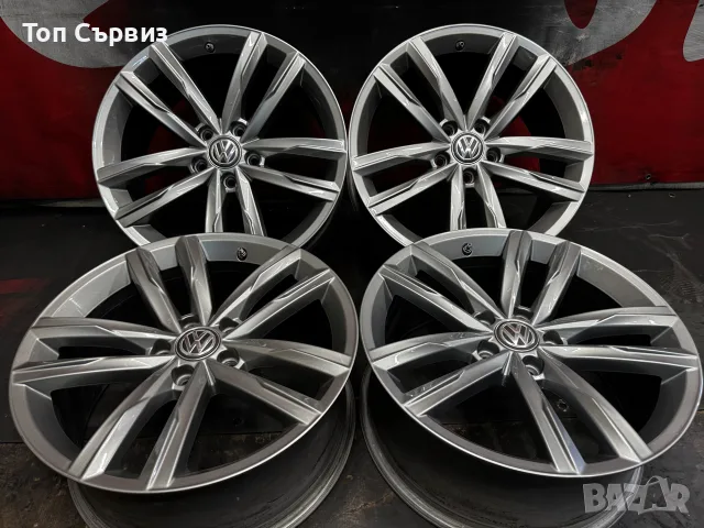 Оригинални алуминиеви джанти за Фолксваген (Volkswagen), 18 цола, 5х112, снимка 4 - Гуми и джанти - 55805775