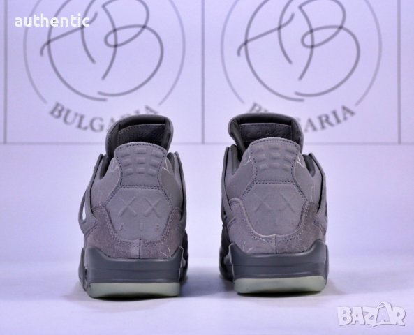 Nike Air Jordan Retro 4 Red Thunder, KAWS, Lightning, снимка 10 - Спортни обувки - 39215141
