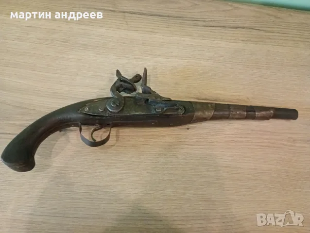 стар пищов кремъчен