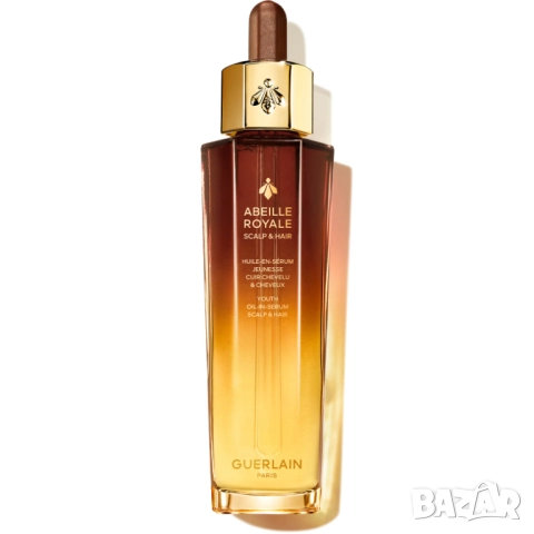 ЛУКСОЗЕН СЕРУМ ЗА СКАЛП И КОСА GUERLAIN Abeille Royale – Scalp Hair Youth Oil-in-Serum!