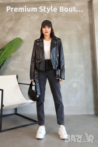 кожено яке , снимка 3 - Якета - 53744260