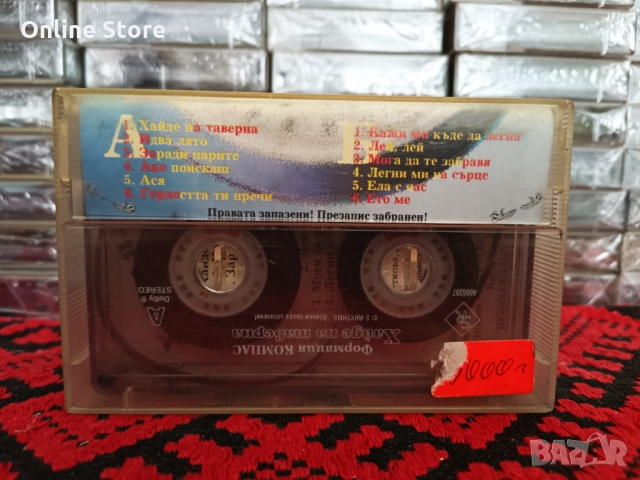 Формация Компас - Хайде на таверна, снимка 2 - Аудио касети - 36107272