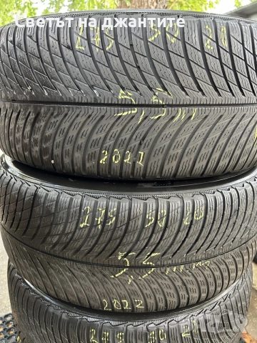 Гуми Зимни 275/50/20 Michelin Pilot Alpin 5 SUV, снимка 2 - Гуми и джанти - 55939551