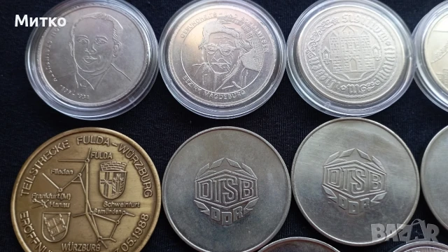 Колекция от 18 броя медали-плакети Германия , снимка 7 - Колекции - 51282778