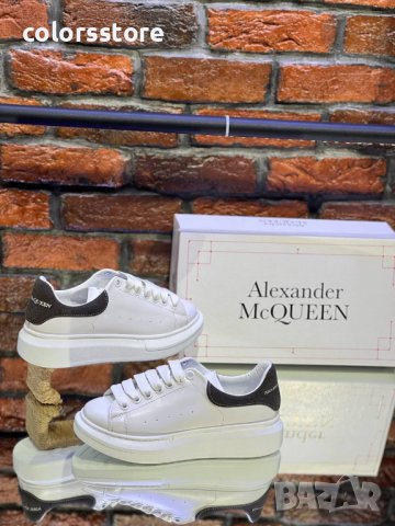 Бели кецове  Alexander McQueen  код Br204, снимка 4 - Кецове - 38968660