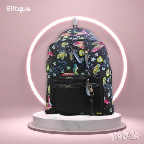 Елегант, модерна дамска раница, снимка 2 - Раници - 52753621