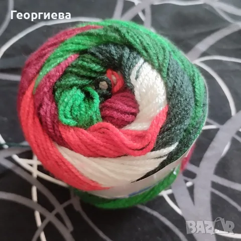 прежда шарена различни цветове , снимка 6 - Други - 55689423