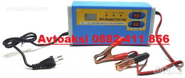 ЕЛЕКТРОННО ЗАРЯДНО 10A АВТОМАТИЧНО 12V/ 24V -260814