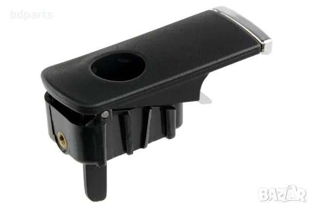 Дръжка за отваряне на жабка AUDI A4 B6 2000-2004, A4 B7 2004-2008, черна, с отвор за ключ,