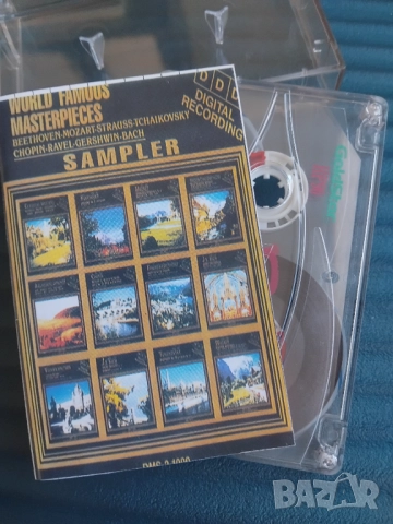 Sampler World Famous Masterpieces - аудио касета музика