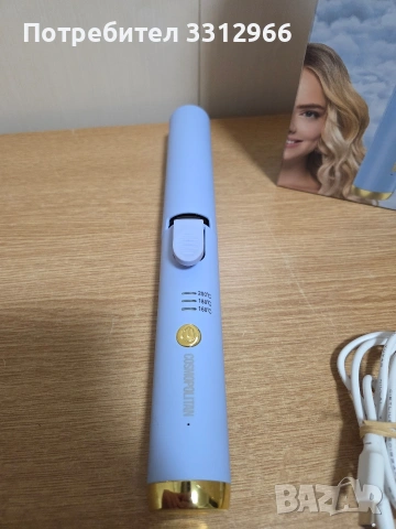 Чисто нова Акумулаторна маша за коса Cosmopolitan, снимка 3 - Преси за коса - 53740418