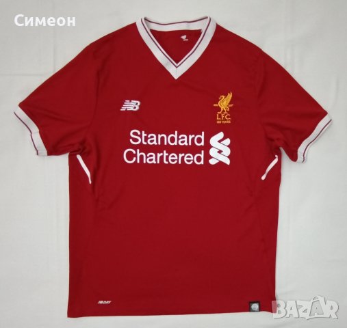 New Balance Liverpool FC Home Jersey оригинална тениска ръст 147-158см, снимка 1 - Детски тениски и потници - 42070708