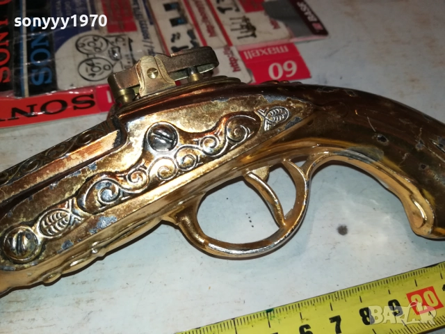 ПИЩОВ ЗАПАЛКА-МАСИВЕН/АНТИКА 2408251150, снимка 4 - Антикварни и старинни предмети - 51471371