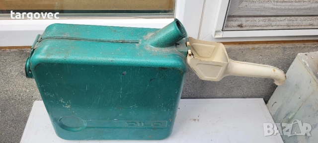 метална туба за гориво Немска с фуния, снимка 2 - Други инструменти - 51949154