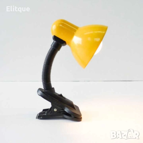 Настолна лампа със щипка с цветове за всеки стил Кага, Е27, снимка 3 - Други - 52853743