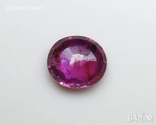 Рядък, нетретиран рубин с красиви включения 1.56кт.! Нов!, снимка 7 - Други - 50396638