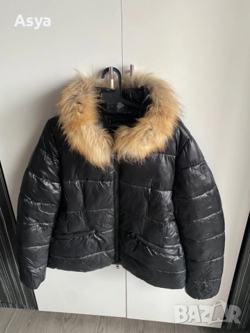 Дамско зимно яке с пух, снимка 3 - Якета - 39458667