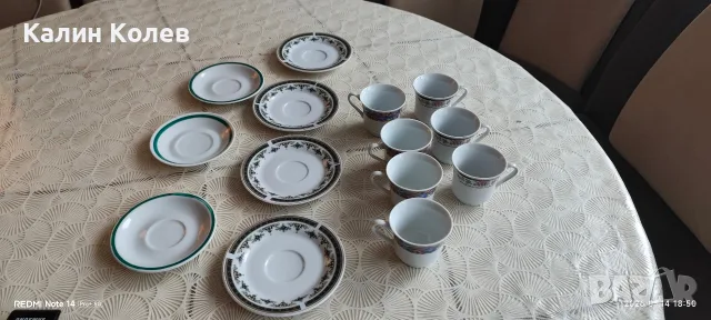 чашки за кафе и чай , снимка 2 - Сервизи - 56073993