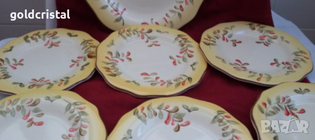   Китайски порцелан чинии  плитки, снимка 4 - Антикварни и старинни предмети - 17851473