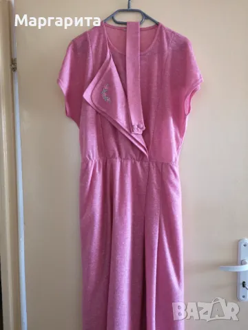 Лятна рокля с приятен розов цвят, снимка 9 - Рокли - 50047126