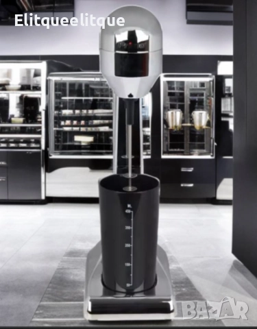 Миксер за фрапе Rosberg Premium, 100W, 450мл.мерителна чаша, Хромирана, снимка 6 - Други - 52337711