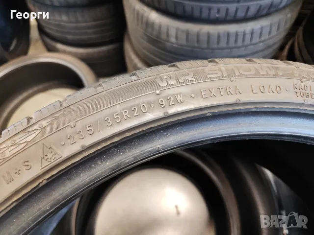 2бр.зимни гуми 235/35/20 Nokian, снимка 4 - Гуми и джанти - 50107422