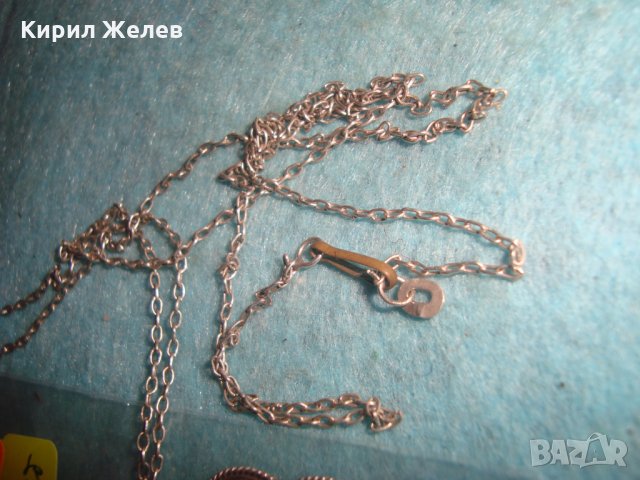 19 ВЕК СТАРИНЕН ФИЛИГРАНЕН СРЕБЪРЕН МЕДАЛЬОН и ВЕРИЖКА СРЕБРО 950 ФИНА РЪЧНА МАЙСТОРСКА РАБОТА 25884, снимка 12 - Антикварни и старинни предмети - 34852175