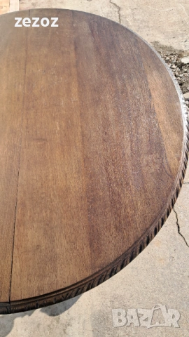 Маса антикварна масив №120, снимка 10 - Маси - 53282428