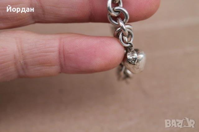 Дамска сребърна гривна ''Tifany & Co.'', снимка 9 - Гривни - 53828963