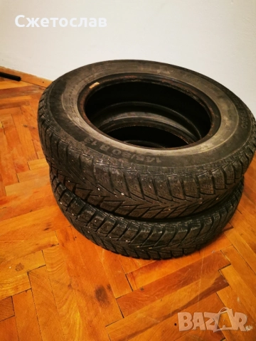 Зимни гуми Континентал R13, снимка 2 - Гуми и джанти - 52978521