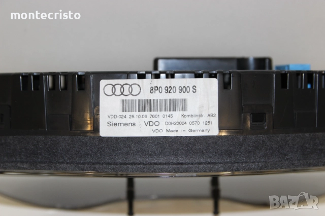 Километраж Audi A3 8P (2003-2008г.) 8P0920900S / 8P0 920 900 S, снимка 6 - Части - 51638973