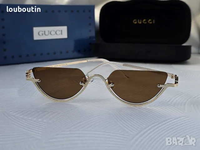 GUCCI 1:1 дамски слънчеви очила 3 цвята, снимка 15 - Слънчеви и диоптрични очила - 48030118