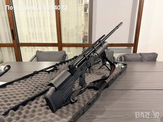 Продавам PCP Hatsan Hercules Bully Long, снимка 4 - Въздушно оръжие - 55873491