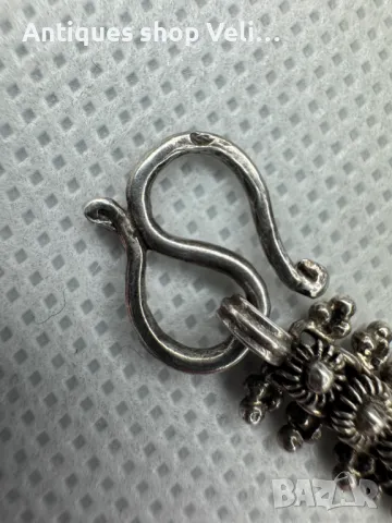 Сребърно колие и гривна в етно стил Филигран №6972, снимка 10 - Колиета, медальони, синджири - 50434277