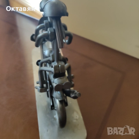 Метална скулптура, колекционерска, снимка 2 - Колекции - 53273060