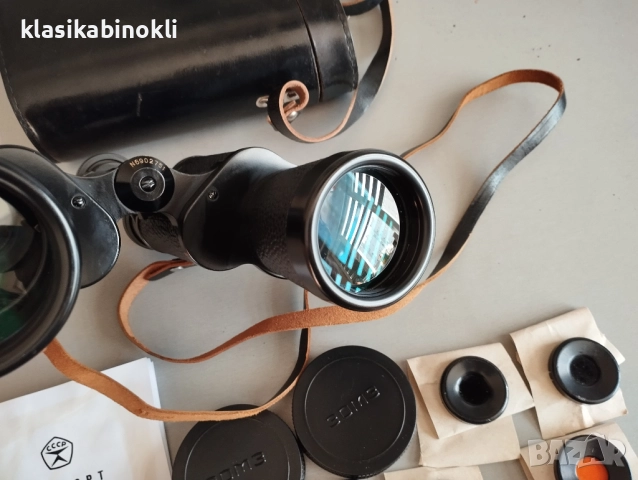 ТОП НОВ Съветски Бинокъл-БПВ1 7х50-MADE IN СССР, снимка 9 - Екипировка - 52942486