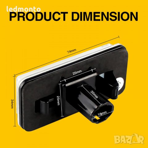 плафони за регистрационен номер за Toyota Land Cruiser Lexus, снимка 5 - Аксесоари и консумативи - 36009318