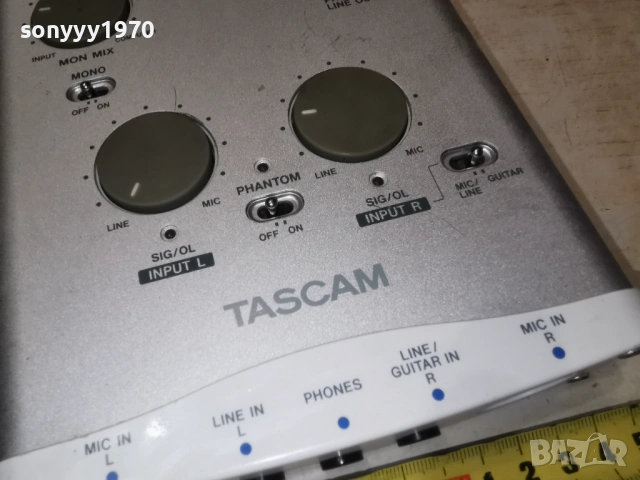 TASCAM US-122L CANADA 17012611920, снимка 17 - Ресийвъри, усилватели, смесителни пултове - 53134734