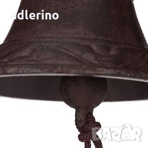 Звънец за порта, Добре дошли, звънец за врата, камбана за врата, чугун, снимка 3 - Други - 34316071