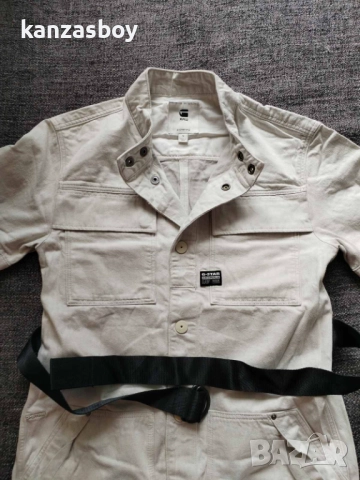 g-star shirt dress short sleeve - страхотна дънкова рокля НОВА БЕЗ ЕТИКЕТИ С, снимка 4 - Рокли - 51912764