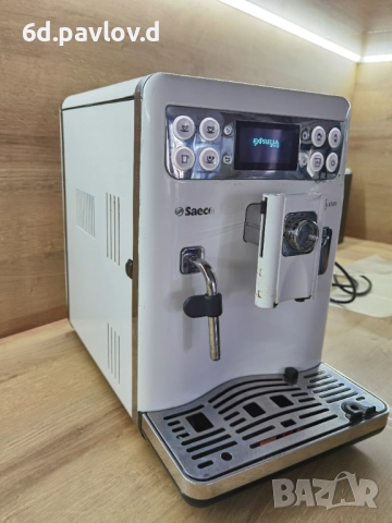 Saeco Exprelia EVO - с БГ меню на малко продукти ,, снимка 3 - Кафемашини - 52949963