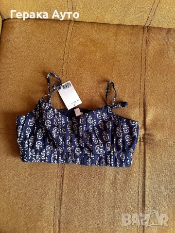 Къс дамски потник H&M, чисто нов с етикет