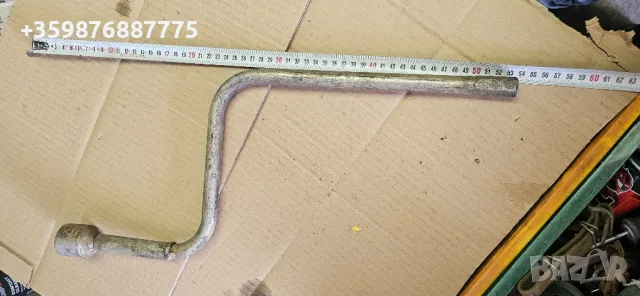 Върток Ключ Ретро Манивела Инструмент , снимка 2 - Антикварни и старинни предмети - 48926024