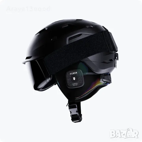 Bluetooth високоговорители за ски каска ALECK Snow Series Pro – 18 ч., микрофон, снимка 4 - Зимни спортове - 55950877
