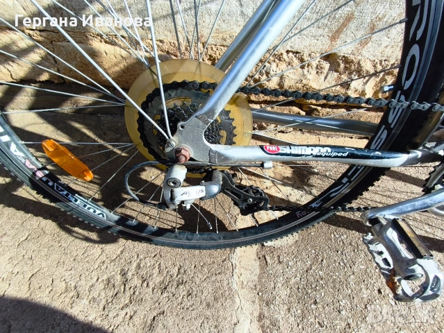 Алуминиев хибрид Ruddy Dax Helix – Shimano, подсилени капли (26"), снимка 3 - Велосипеди - 53629519