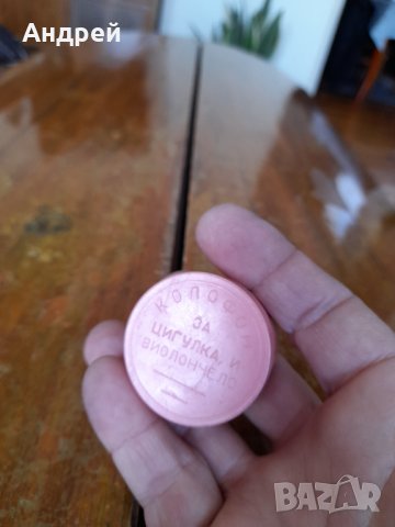 Стар колофон за музикални инструменти #4, снимка 2 - Други ценни предмети - 40228279